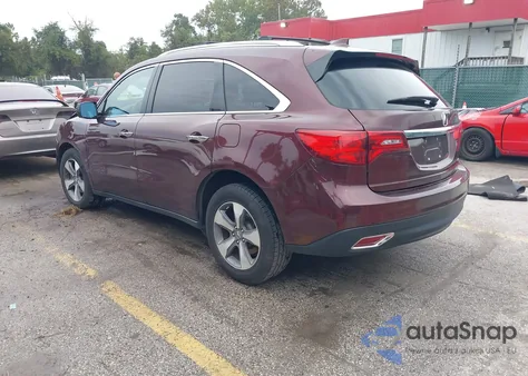 2016 Acura Mdx Acurawatch Plus Package z USA, uszkodzony, nr VIN 5FRYD4H22GB030888